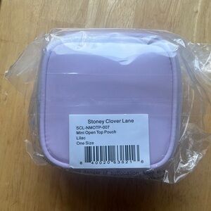 Stoney Clover Lane Lilac Mini Open Top Pouch